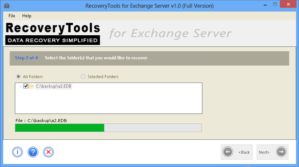 scan and recover exchange edb file