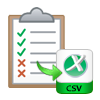 save CSV report 