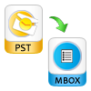 convert pst file in mbox file format