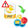 export pst in different file formats 