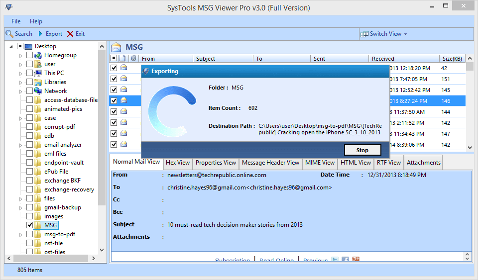 view progress status of conversion