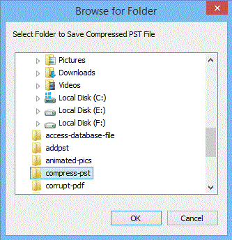 select input file